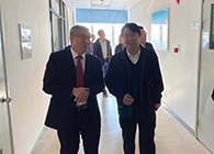 浦东新区管小军副区长一行来富联娱乐考察指导工作