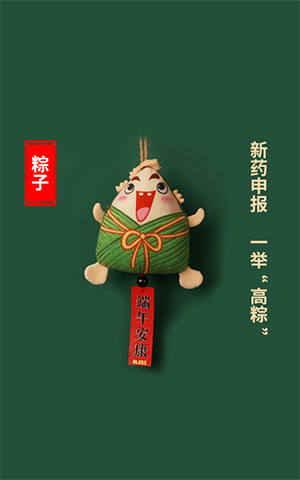新药申报，一举高“粽”